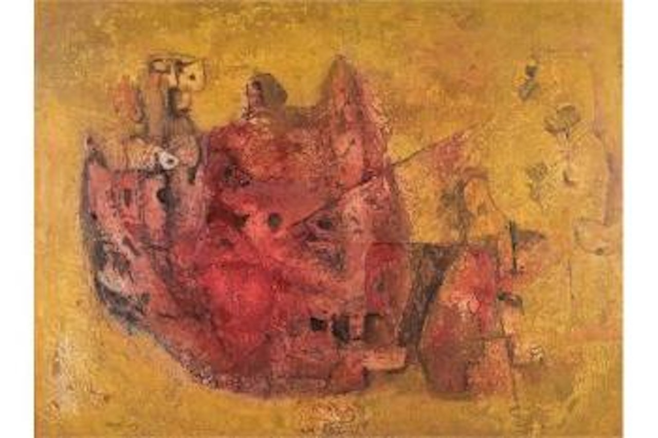 Volcanic castle ,
1962 by Cecil Skotnes
