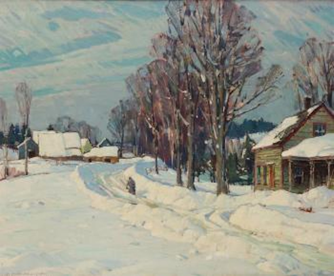 New England Winter ,
1935 by Aldro Thompson Hibbard