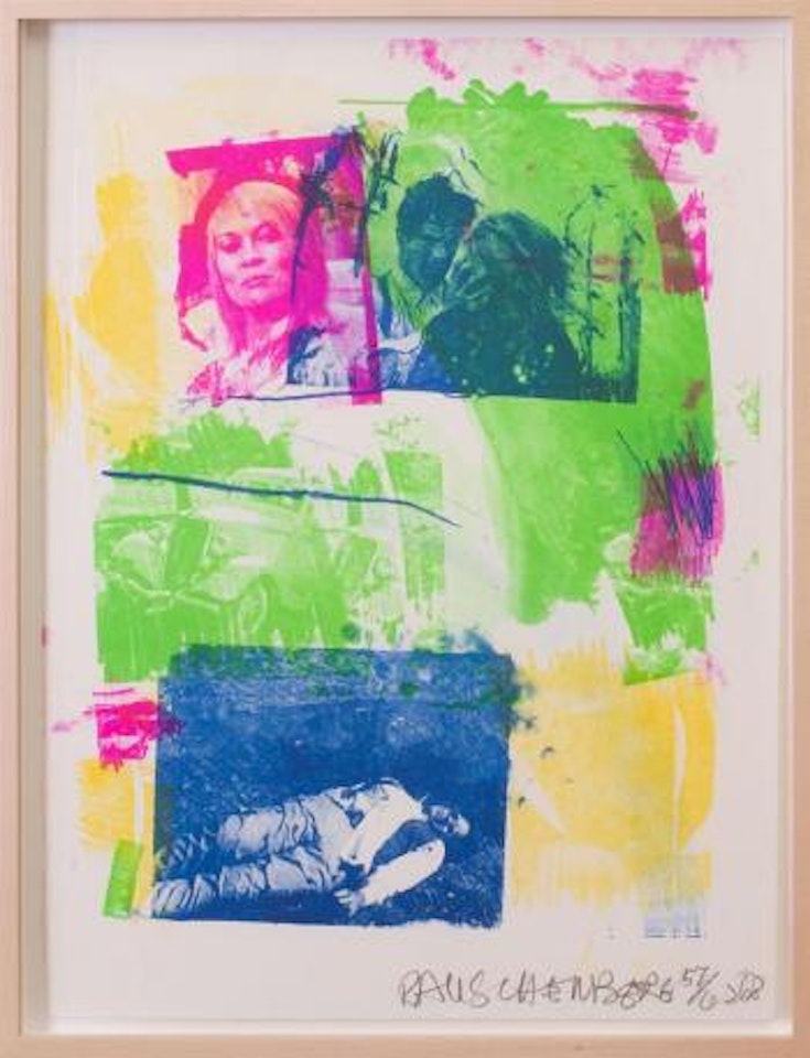Storyline I ,
1968 by Robert Rauschenberg
