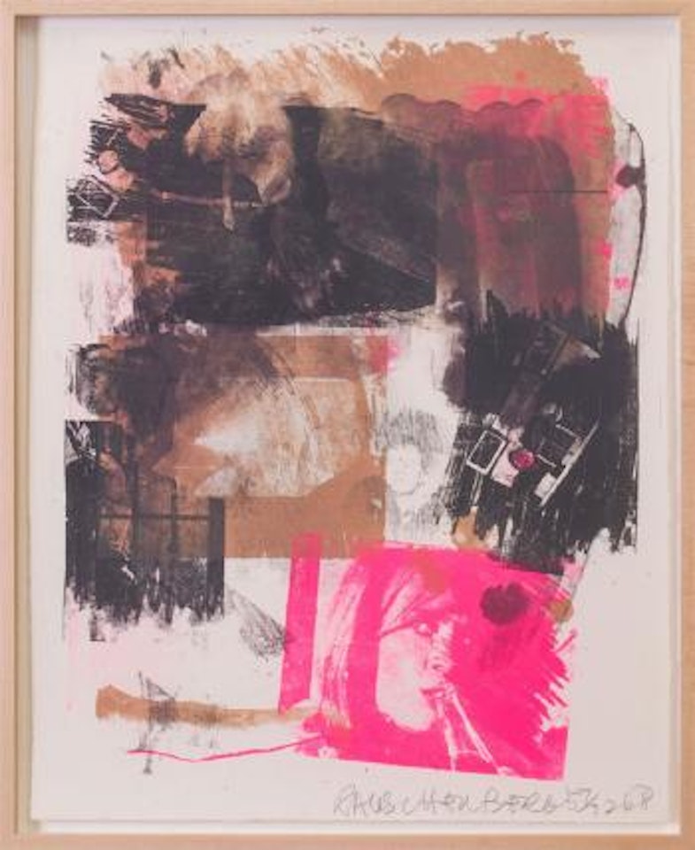 Storyline lll ,
1968 by Robert Rauschenberg