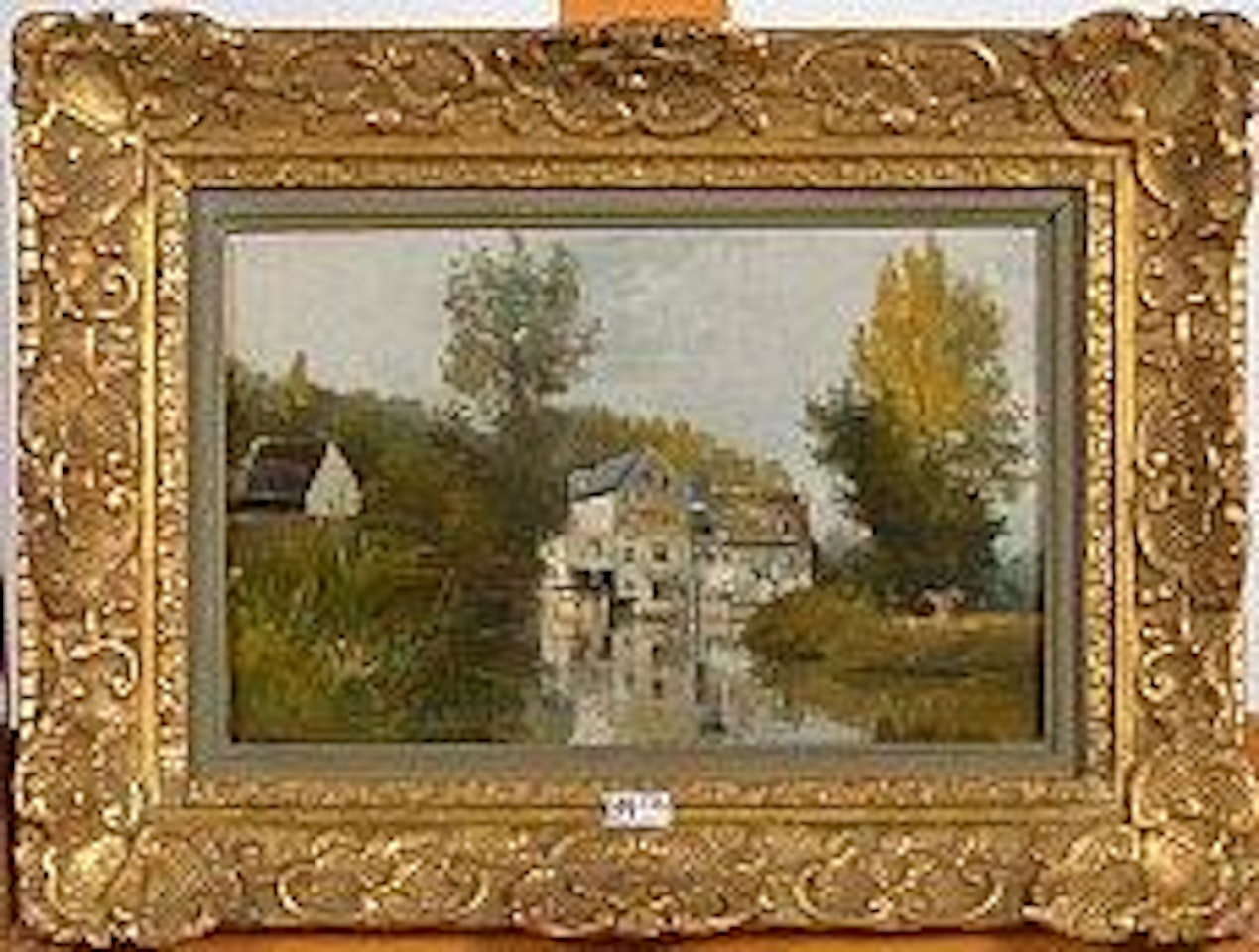 Maison de campagne au bord de l’eau ,
1875 by Henri Harpignies