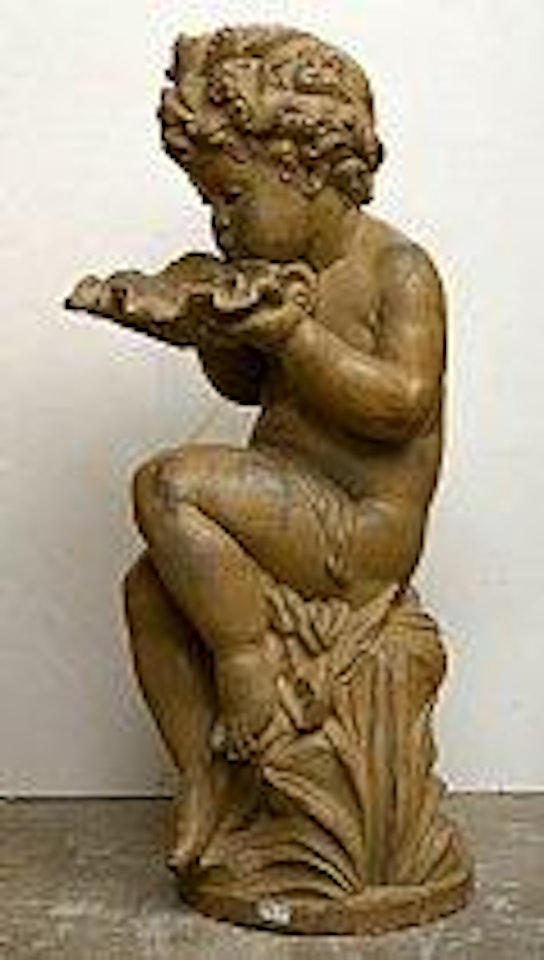 Putto à la coquille , by Albert-Ernest Carrier-Belleuse