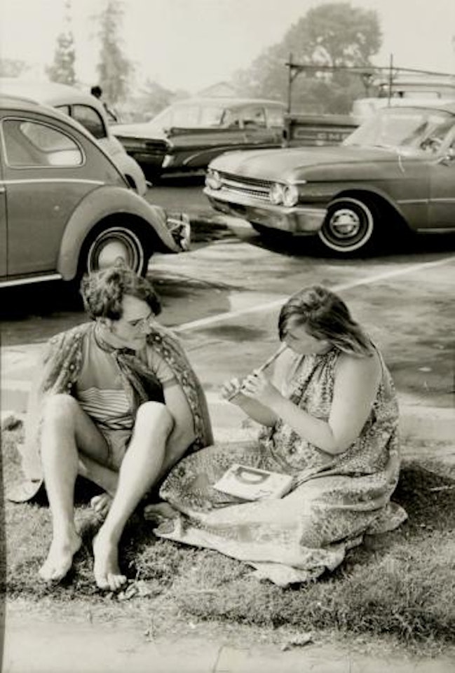 Watts, Los Angeles (Two Hippies with Flute) ,
1967 by Henri Cartier-Bresson