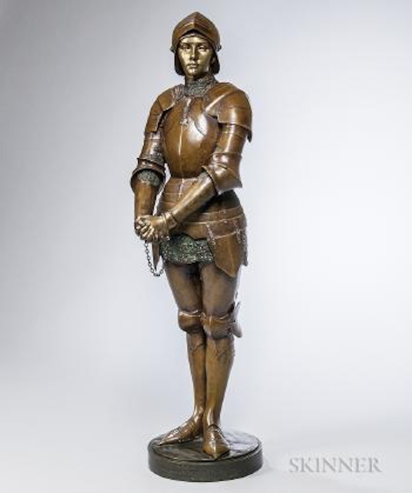 Figure of Joan of Arc , by Louis-Ernest Barrias