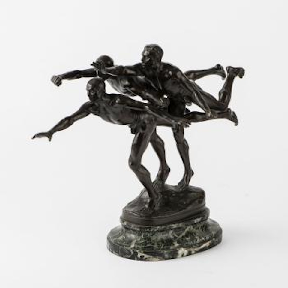 Au but les coureurs ,
1890 by Alfred Boucher