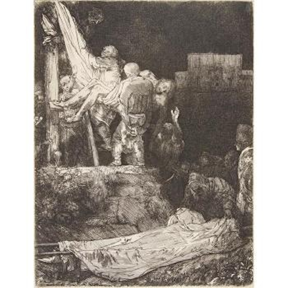 The Descent From the Cross by Torchlight ,
1654 by Attributed to Rembrandt Harmensz van Rijn
