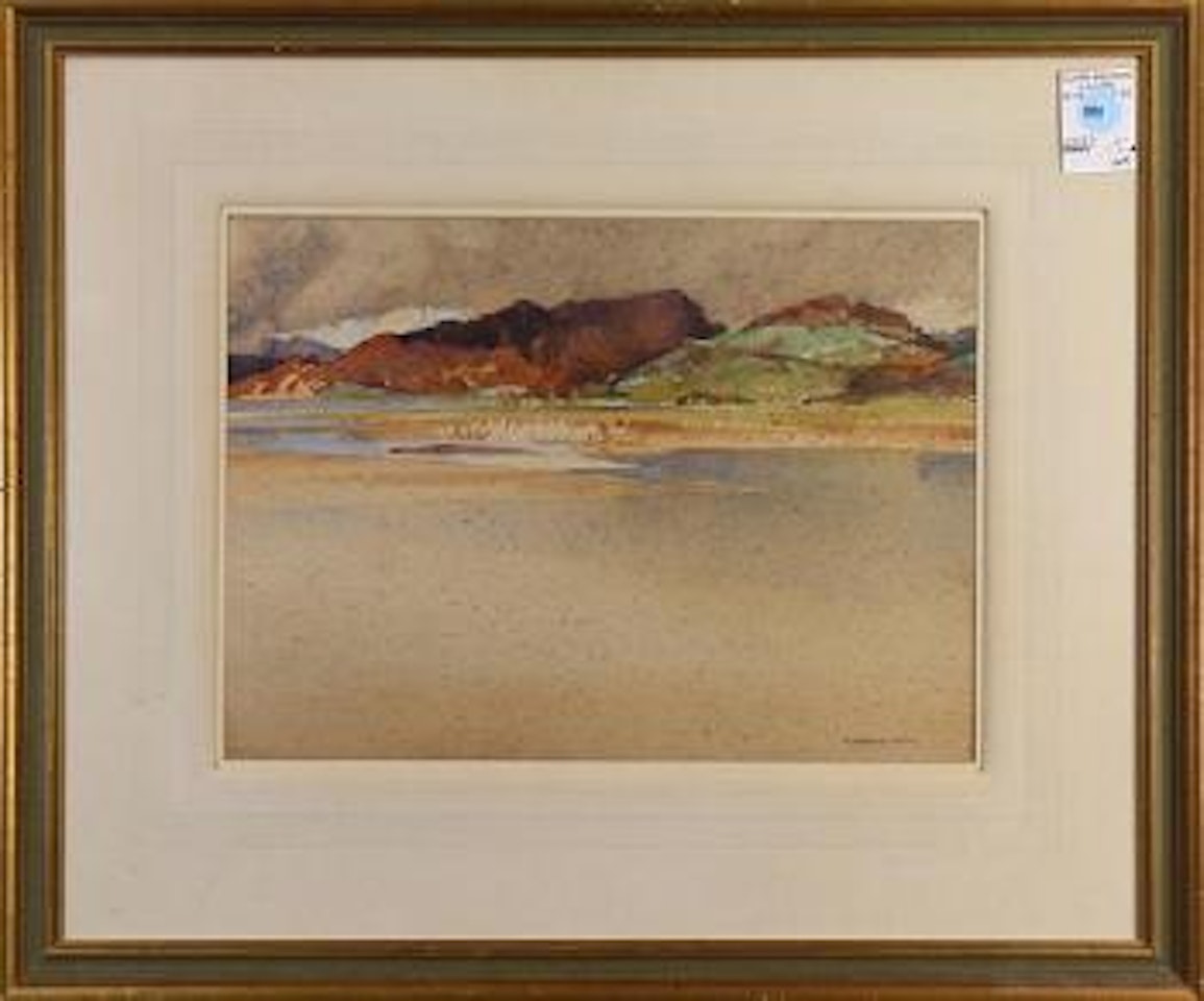 Colorful landscape , by William Russell Flint