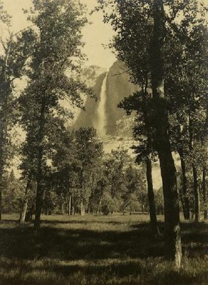 Upper Yosemite Falls ,
Circa
1920 by Ansel Adams