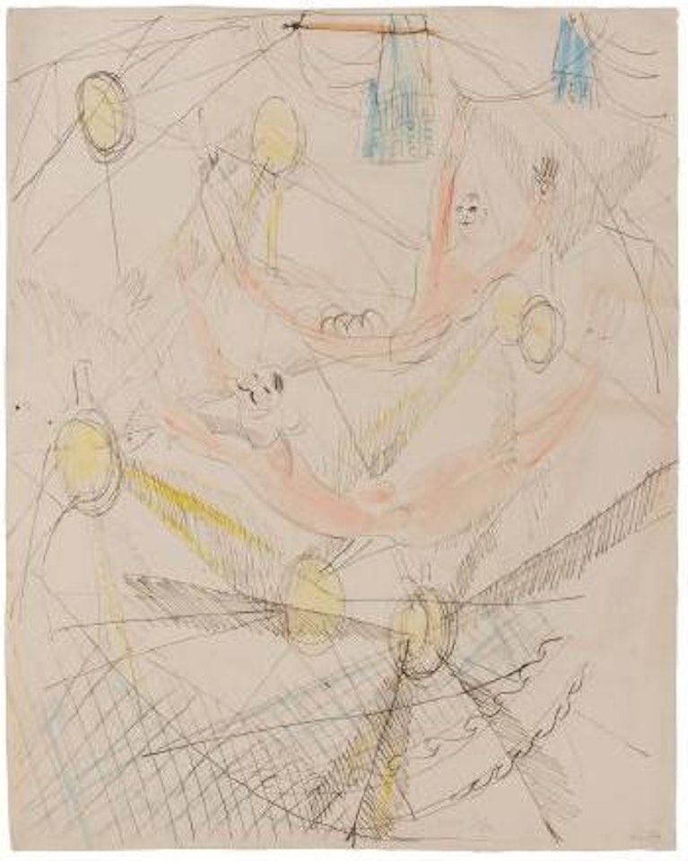 Les Trapezistes ,
Circa
1922 by Raoul Dufy