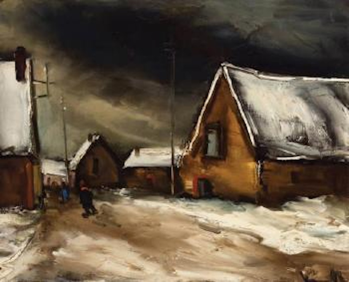 Village sous la Neige , by Maurice de Vlaminck