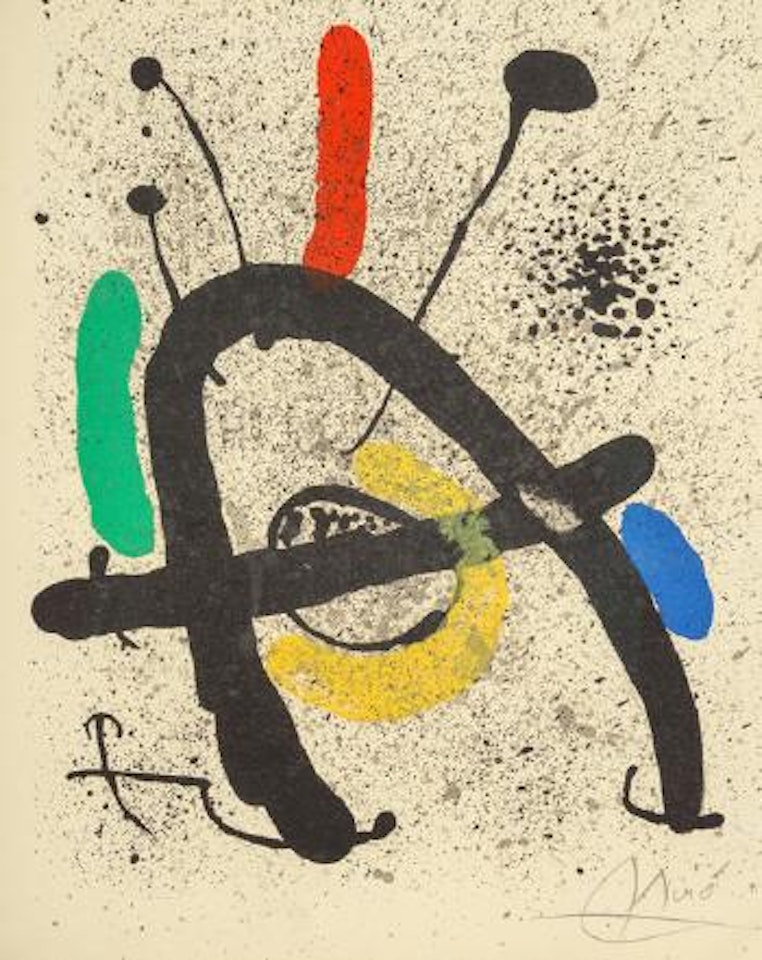 Ohne Titel ,
1971 by Joan Miró