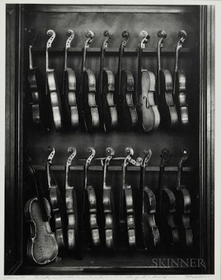 Violins, Philadelphia by Arnold Newman