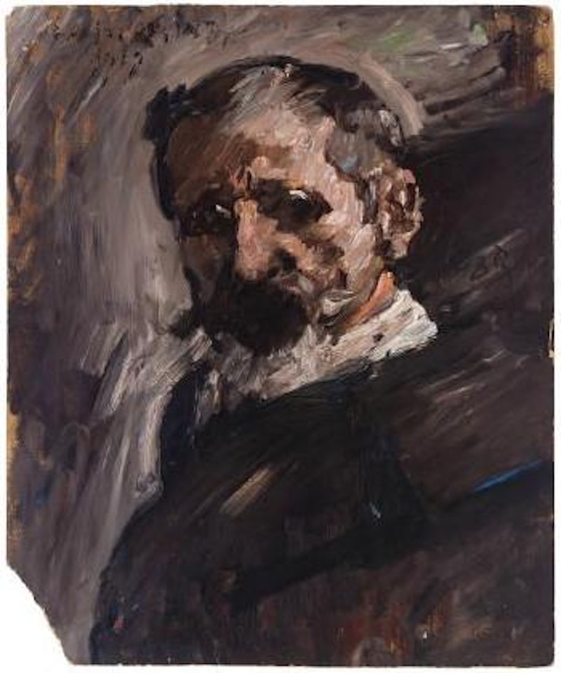 Portrait of a Man (possibly the artist Hermann Struck) ,
1918 by Lovis Corinth
