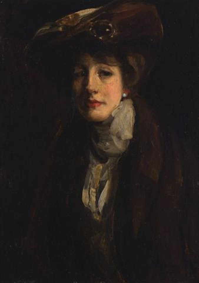 Portrait of the Artist's Wife , by John Lavery