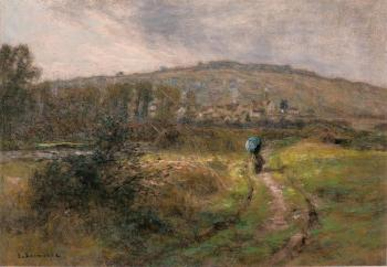 Chemin Face a Charteves ,
1913 by Léon Augustin Lhermitte