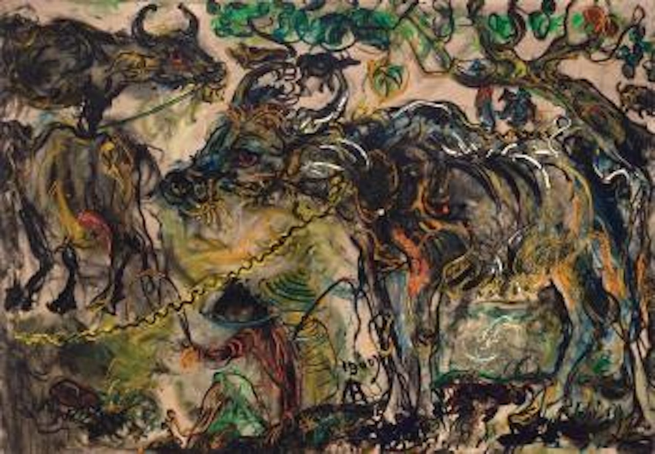 Untitled ,
1960 by Affandi
