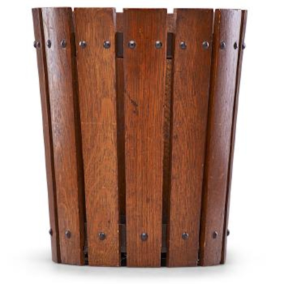 Wastebasket ,
Circa
1912
-
1916 by Gustav Stickley