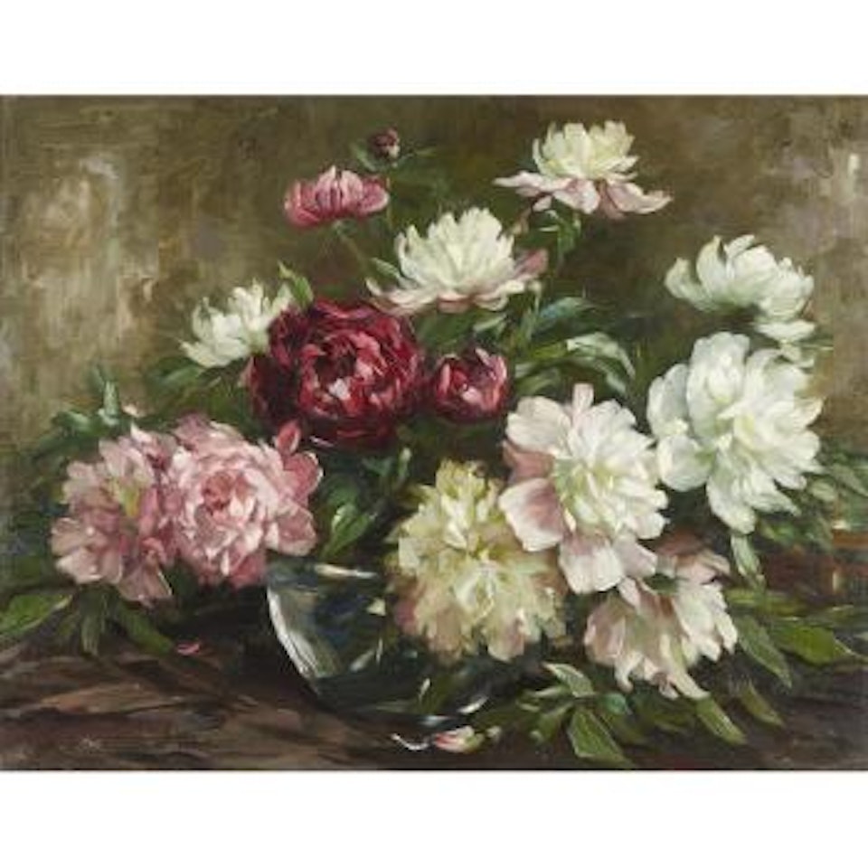 Still Life of Flowers , by Alexander Koester