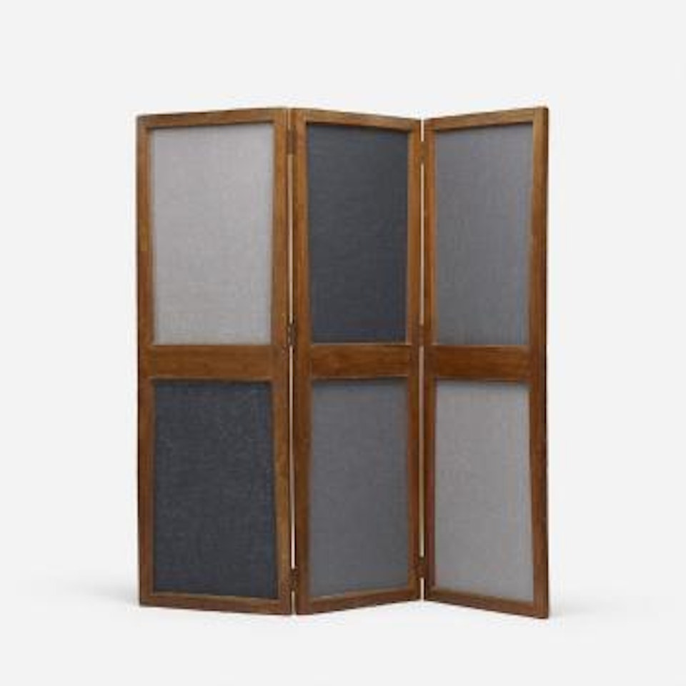 Folding screen ,
Circa
1957 by Pierre Jeanneret