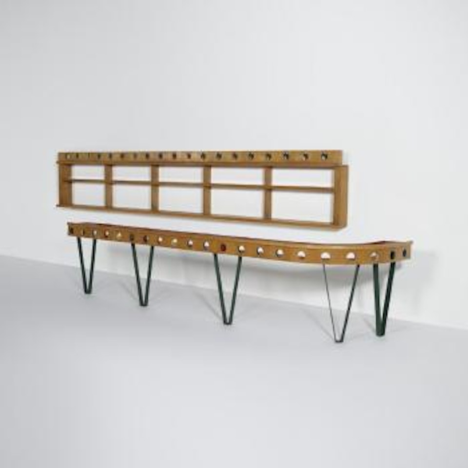 Custom bar for Gaston Dutilleul, Paris ,
1955 by Jean Royere