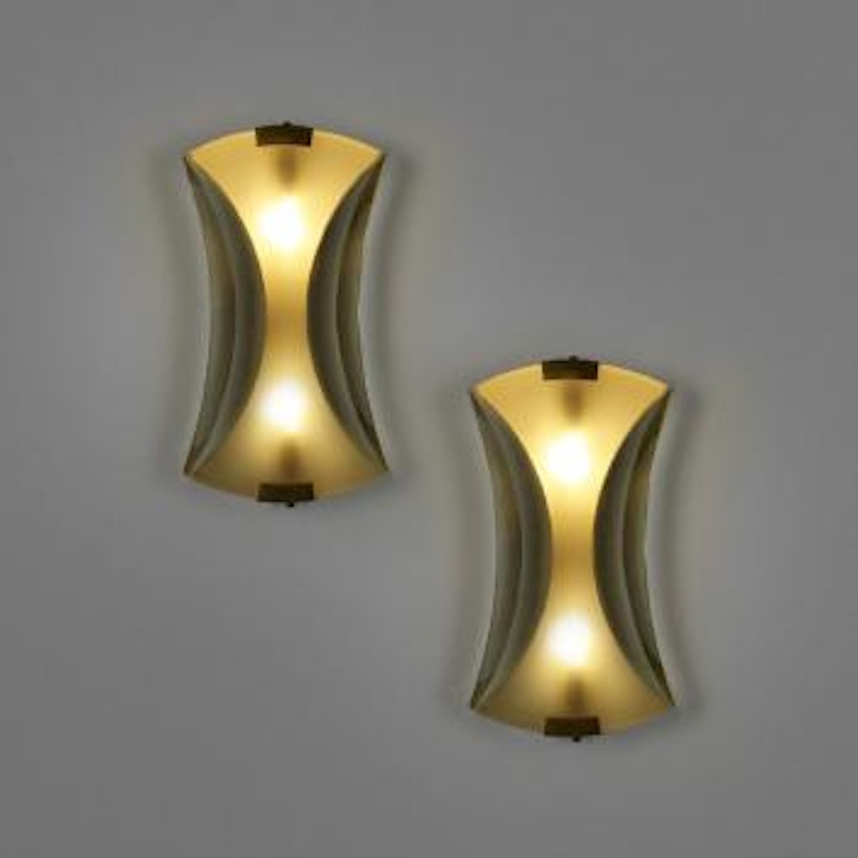 Sconces, model 225 ,
Circa
1965 by Max Ingrand