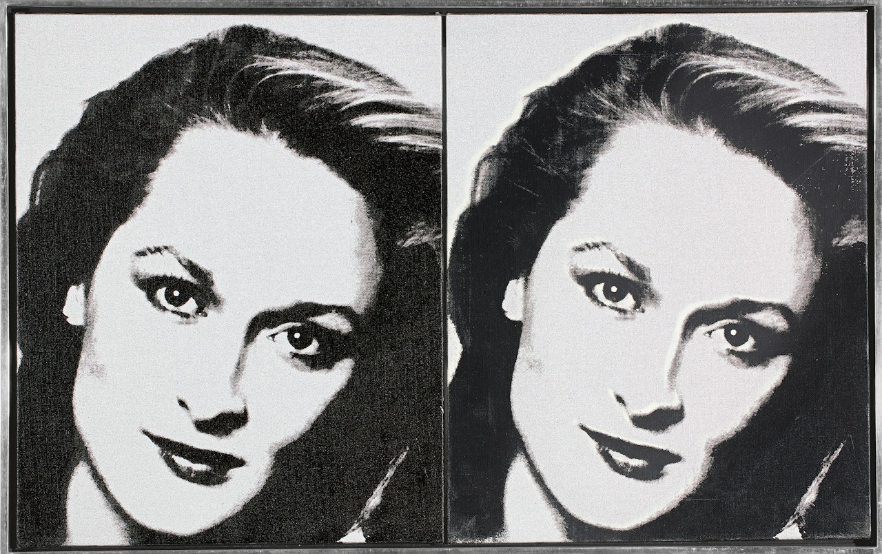 MERYL STREEP by Andy Warhol