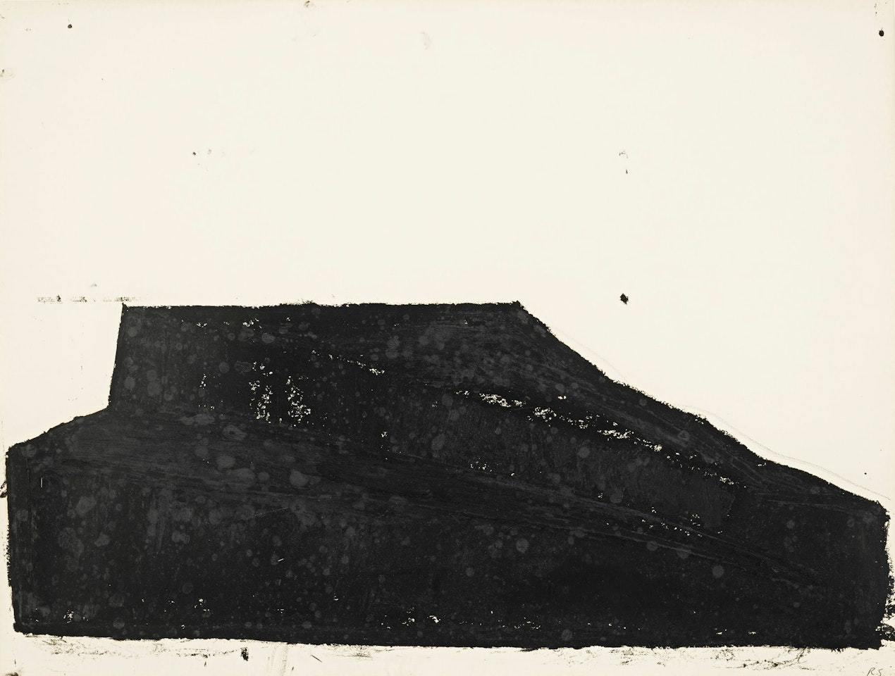 STUDY FOR FLAT ROCK by Richard Serra