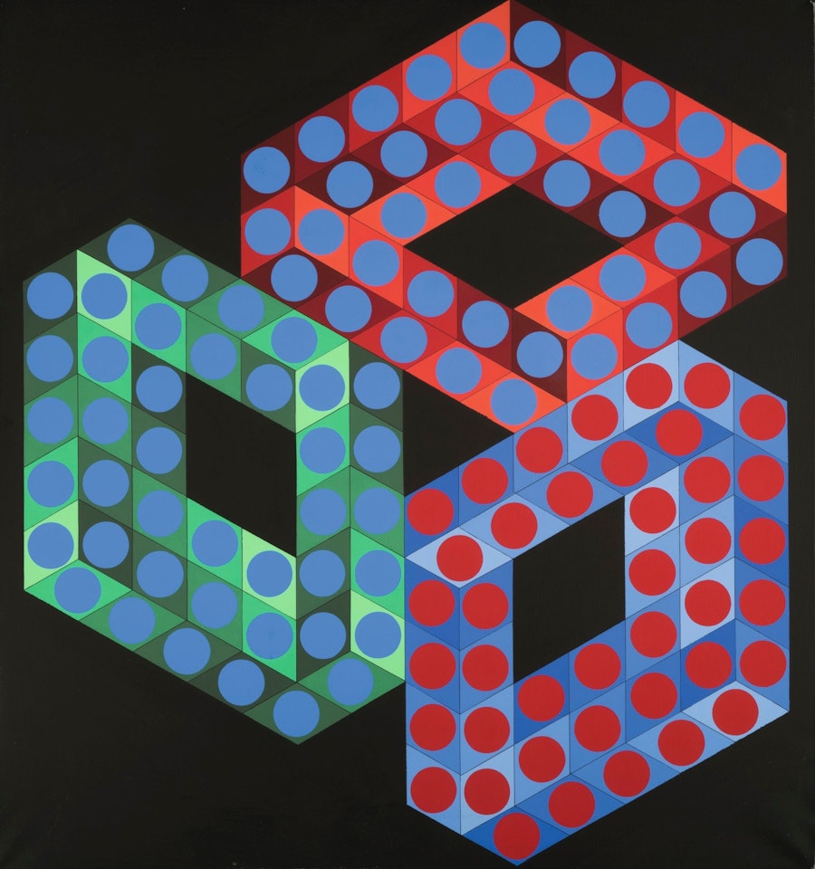 OSLOP-X-2 by Victor Vasarely