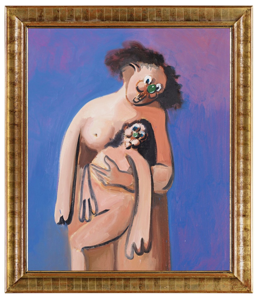 RESCUE SCENE by George Condo