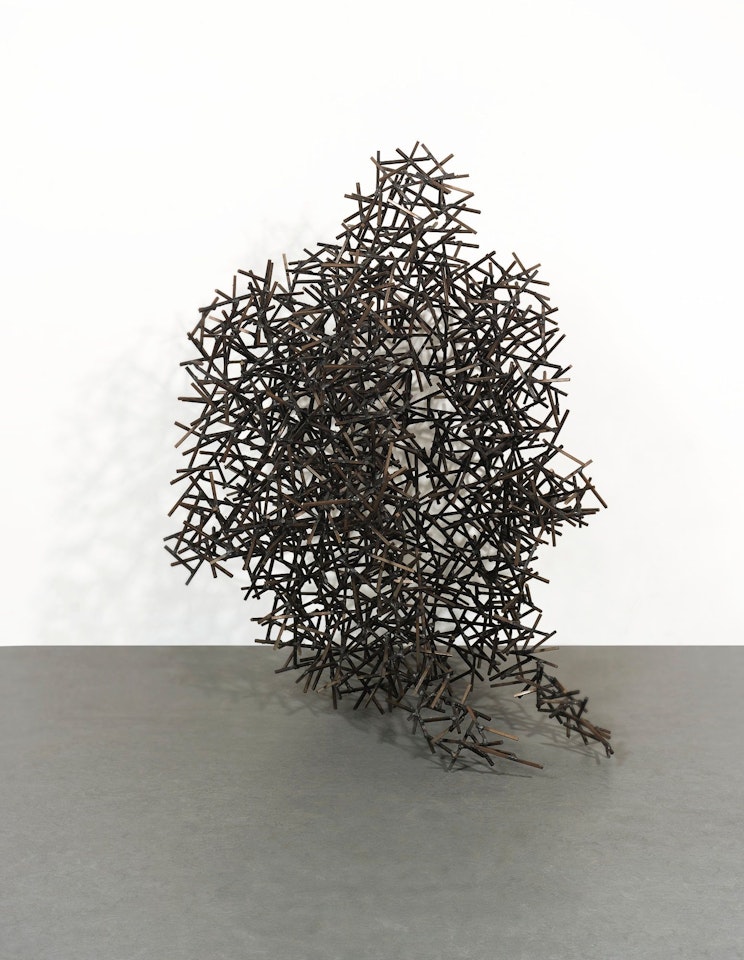 DOMAIN VIII (CROUCHING) by Antony Gormley