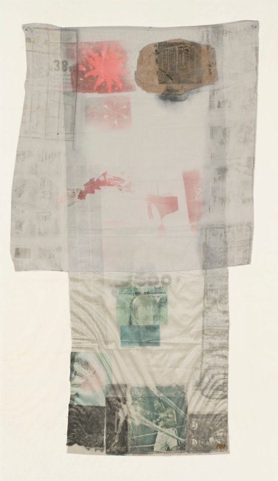 NIMBUS (HOARFROST) by Robert Rauschenberg