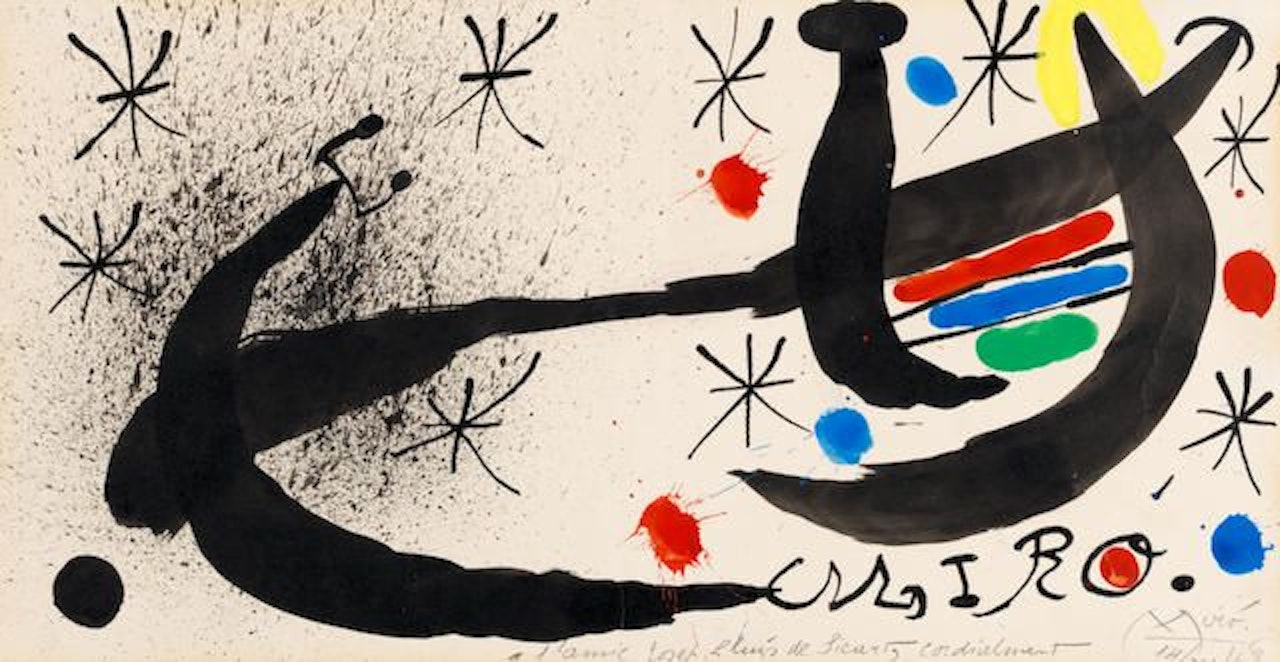 Composition by Joan Miró