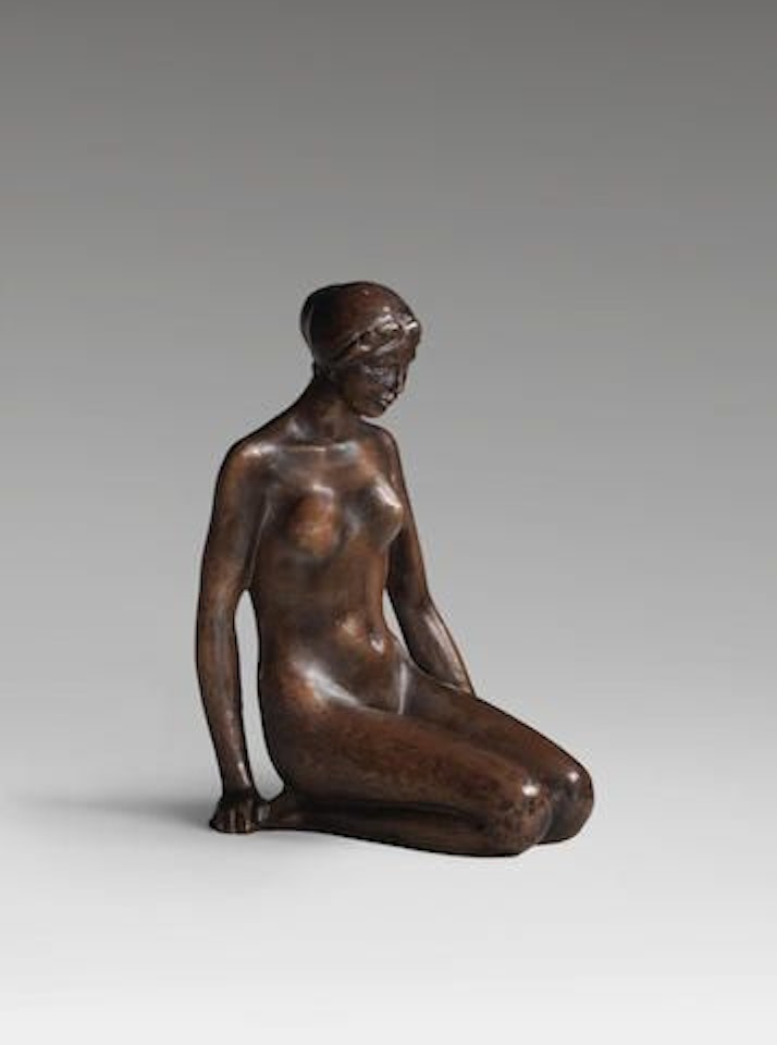 Jeune fille agenouillée by Aristide Maillol