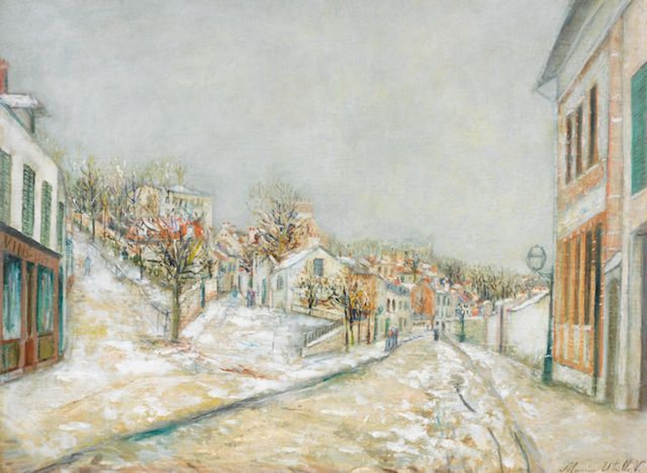 Vue de Pontoise by Maurice Utrillo