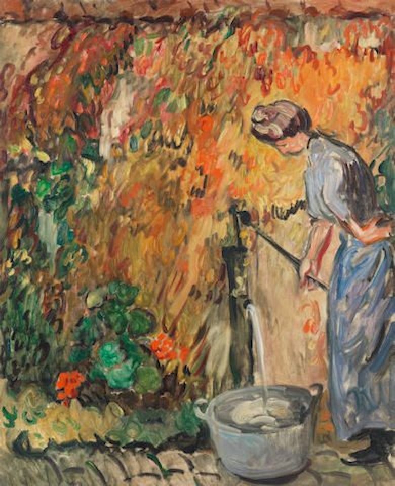 Femme à la pompe by Louis Valtat