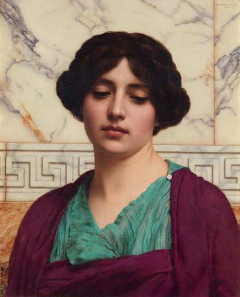 Stesicrate by JOHN WILLIAM GODWARD, R.B.A.