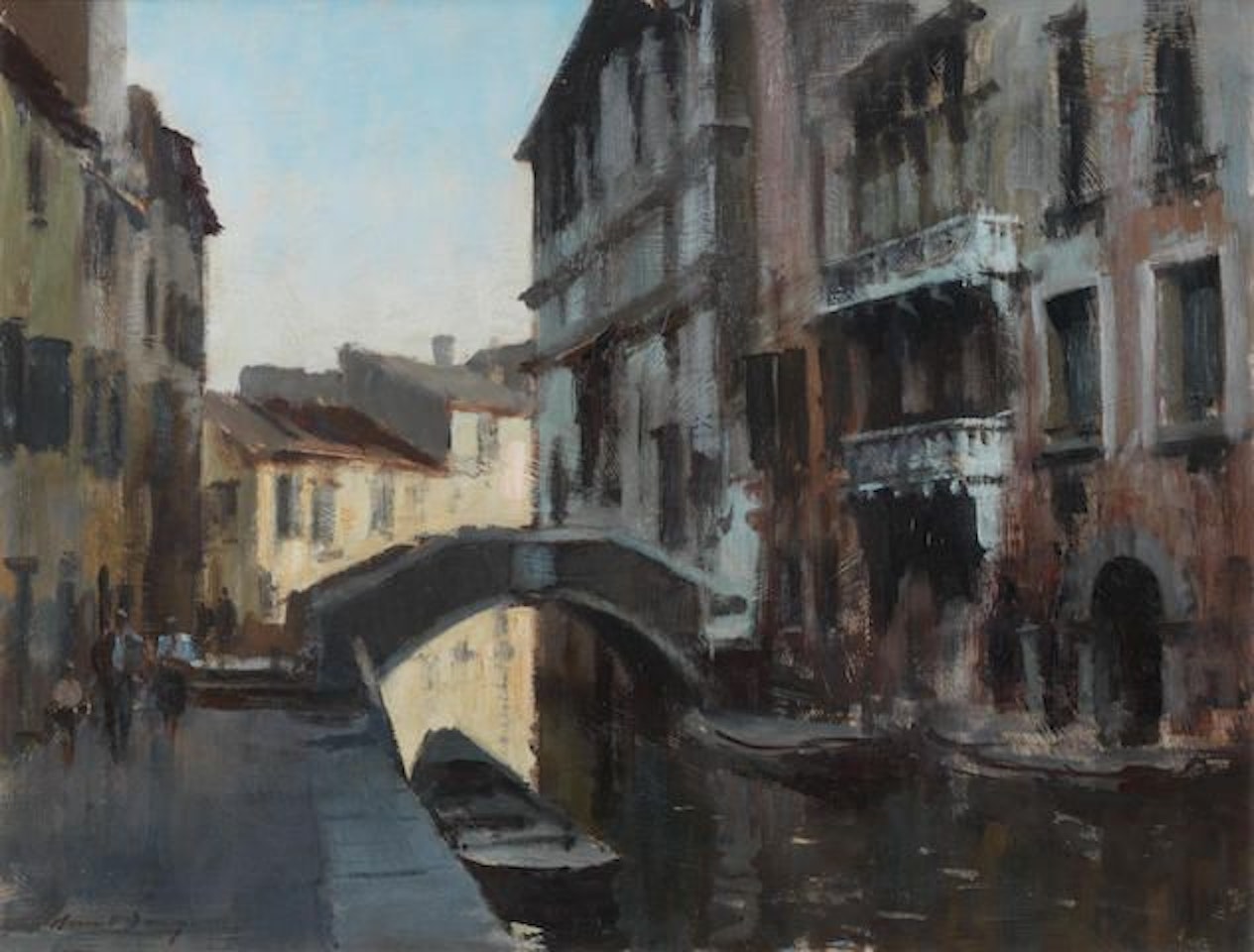 Canal on the Guidecca, Venice by Edward Seago