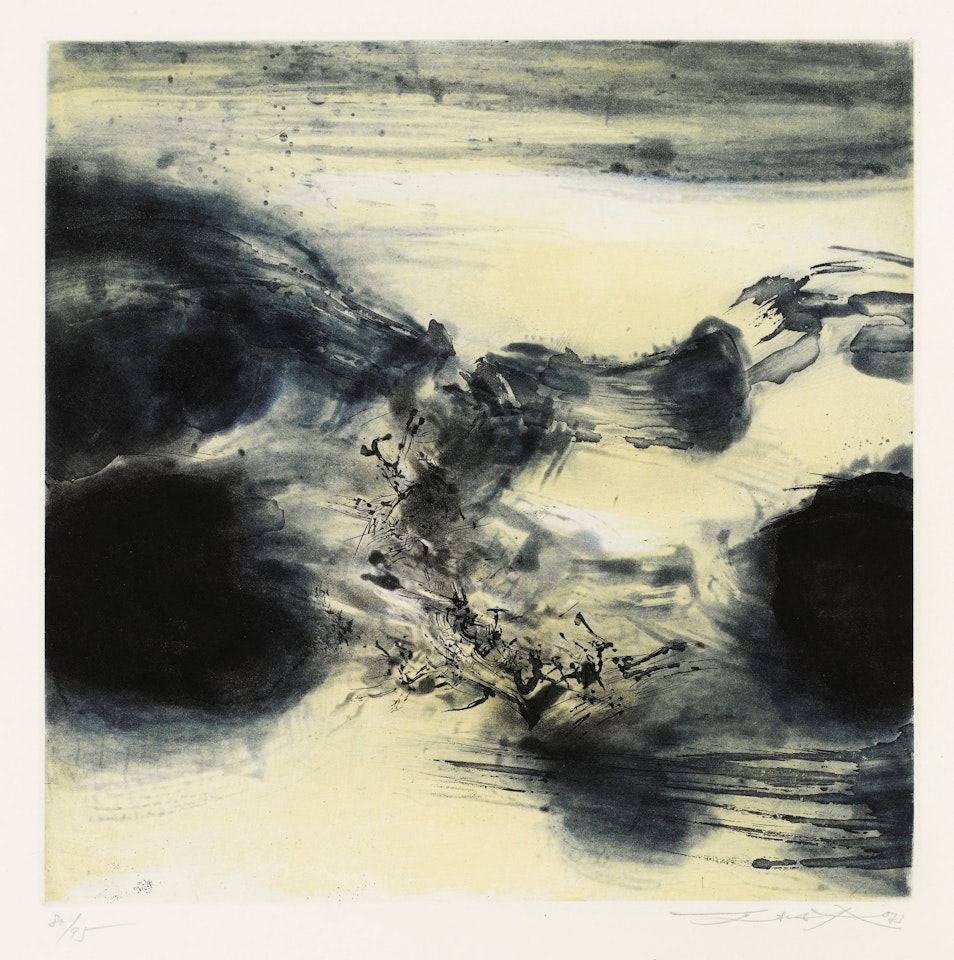 UNTITLED by Zao Wou-Ki