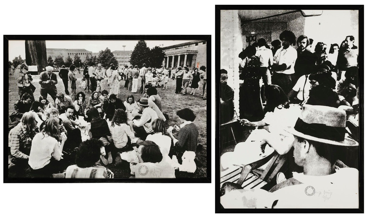 FONDAZIONE PER LA RINASCITA DELL'AGRICOLTURA (DIPTYQUE) by Joseph Beuys