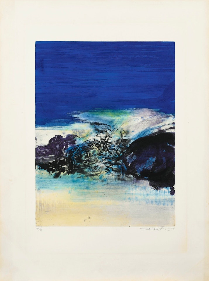 UNTITLED  by Zao Wou-Ki