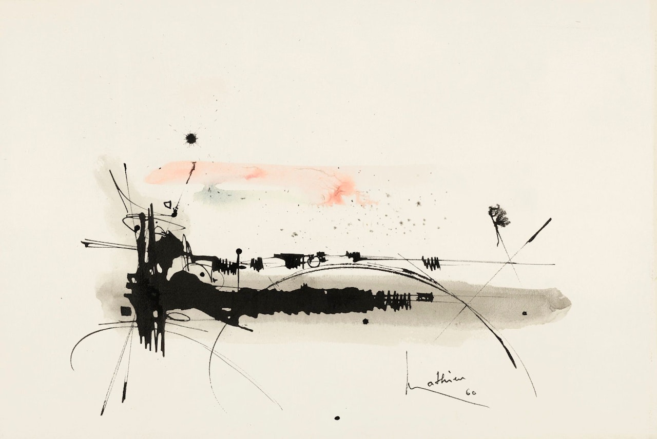 UNTITLED by Georges Mathieu