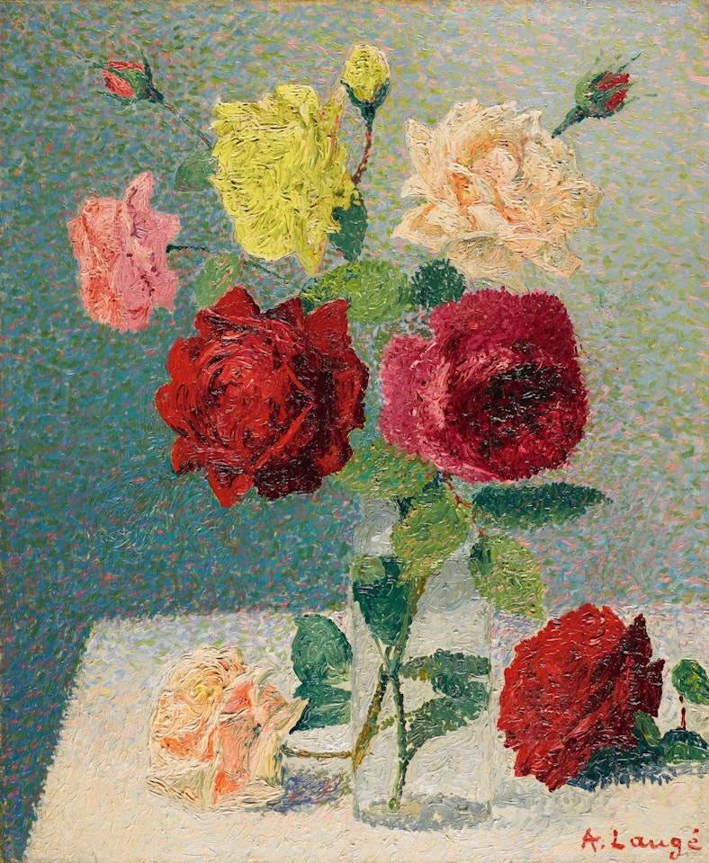 BOUQUET DE ROSES by Achille Laugé