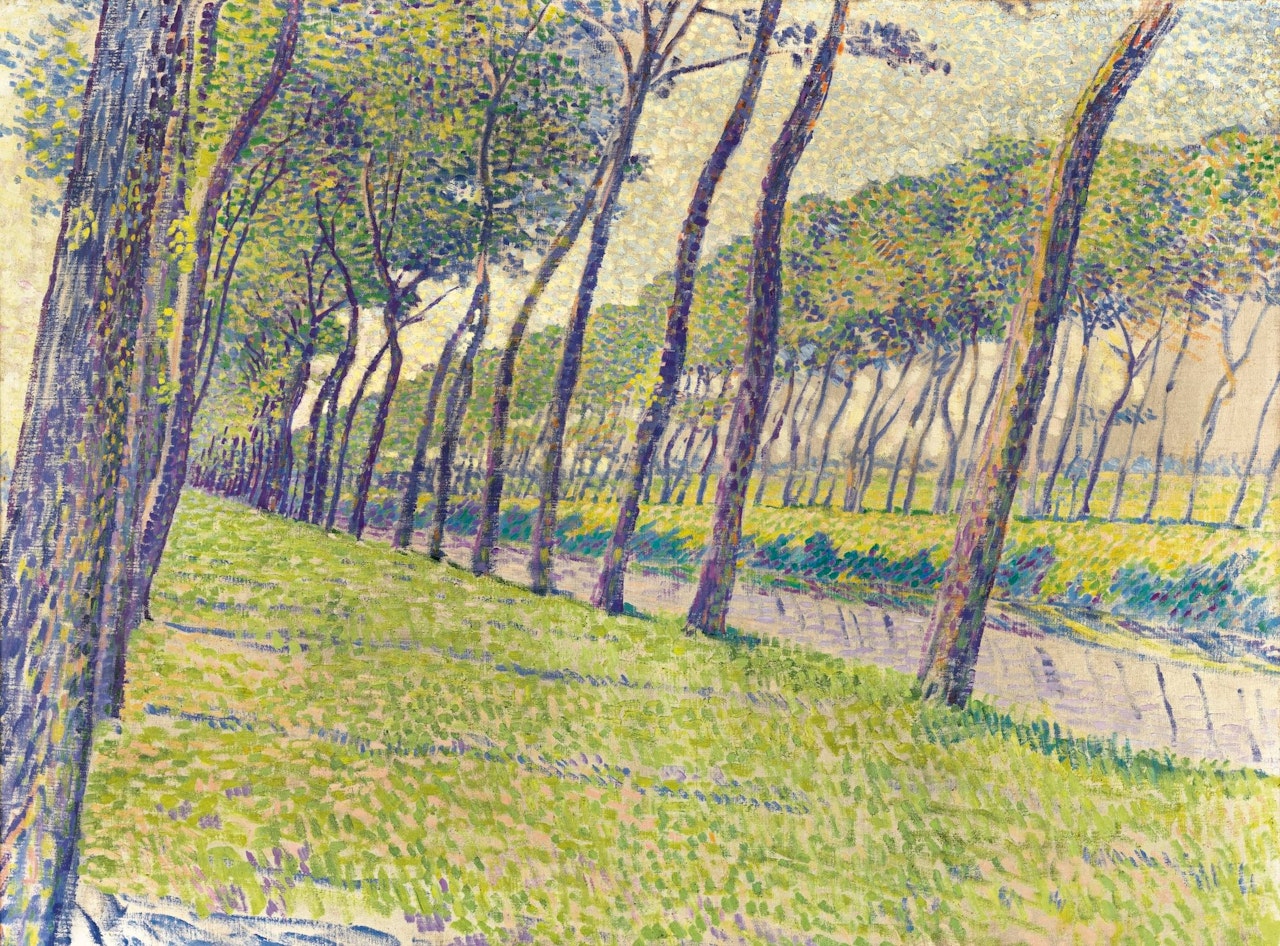 CANAL EN FLANDRE by Theo van Rysselberghe