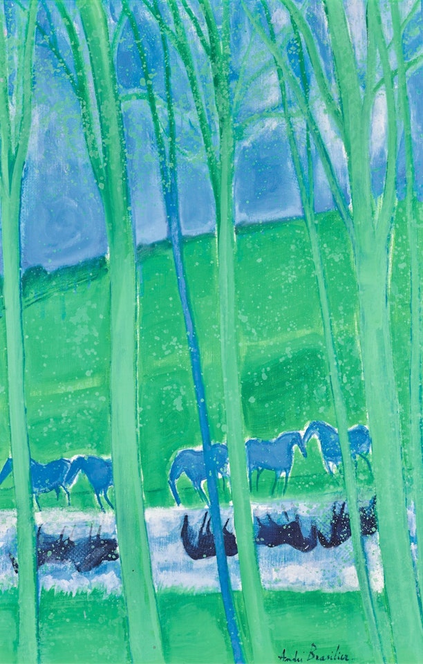 REFLETS SUR LA RIVIÈRE by André Brasilier