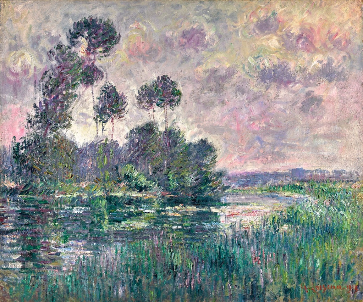 RIVIÈRE EN NORMANDIE by Gustave Loiseau