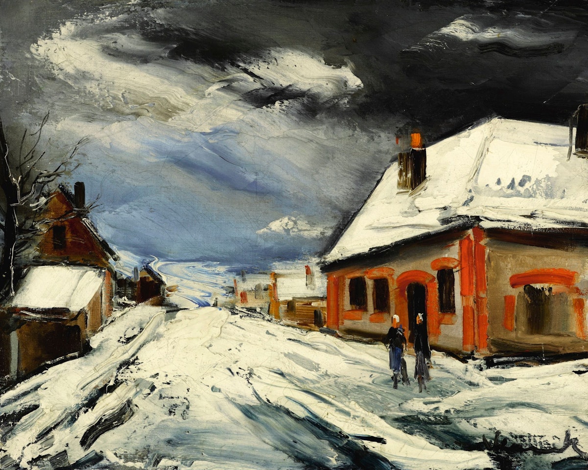 PAYSAGE DE NEIGE by Maurice de Vlaminck