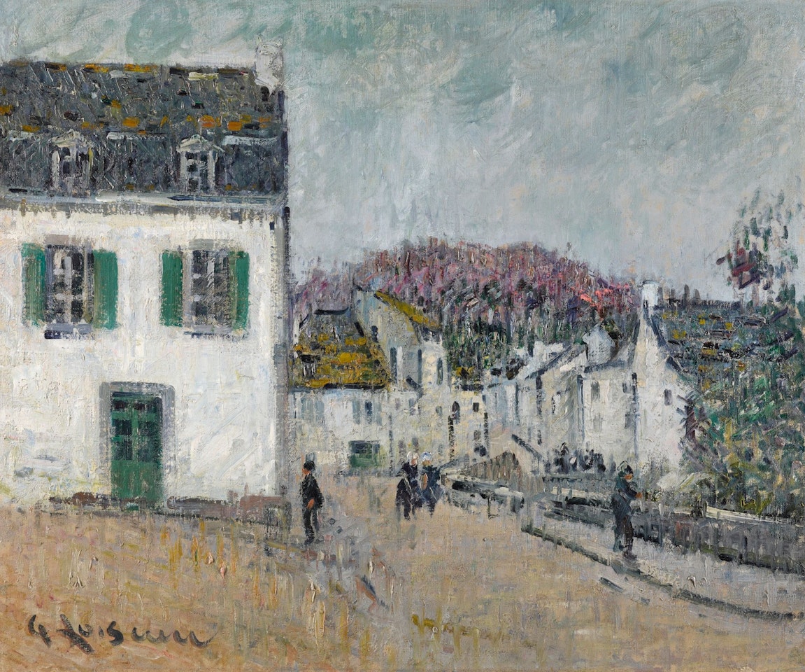 RUE À PONT-AVEN by Gustave Loiseau