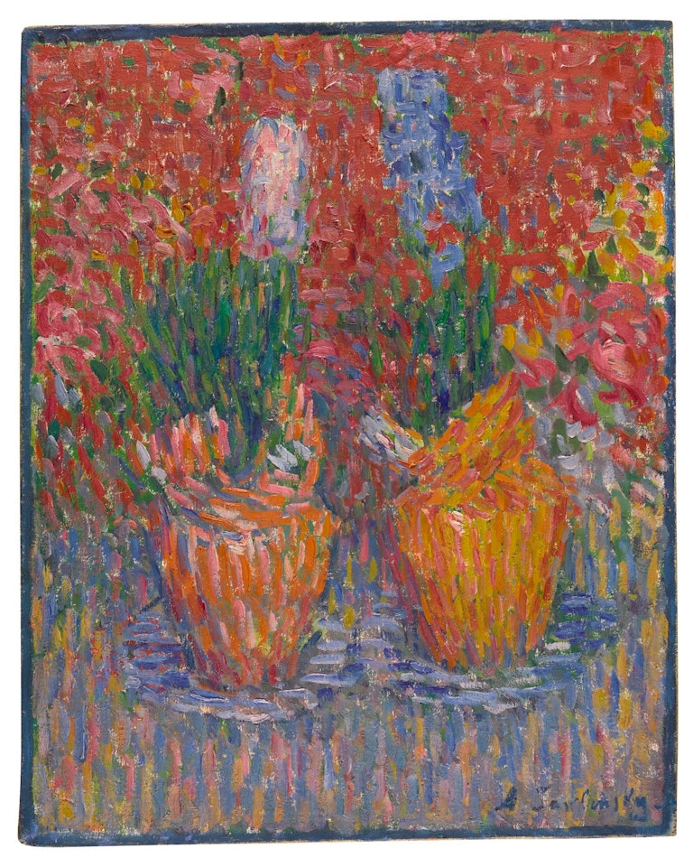 HYAZINTHENTÖPFE (HYACINTH POTS) by Alexej von Jawlensky