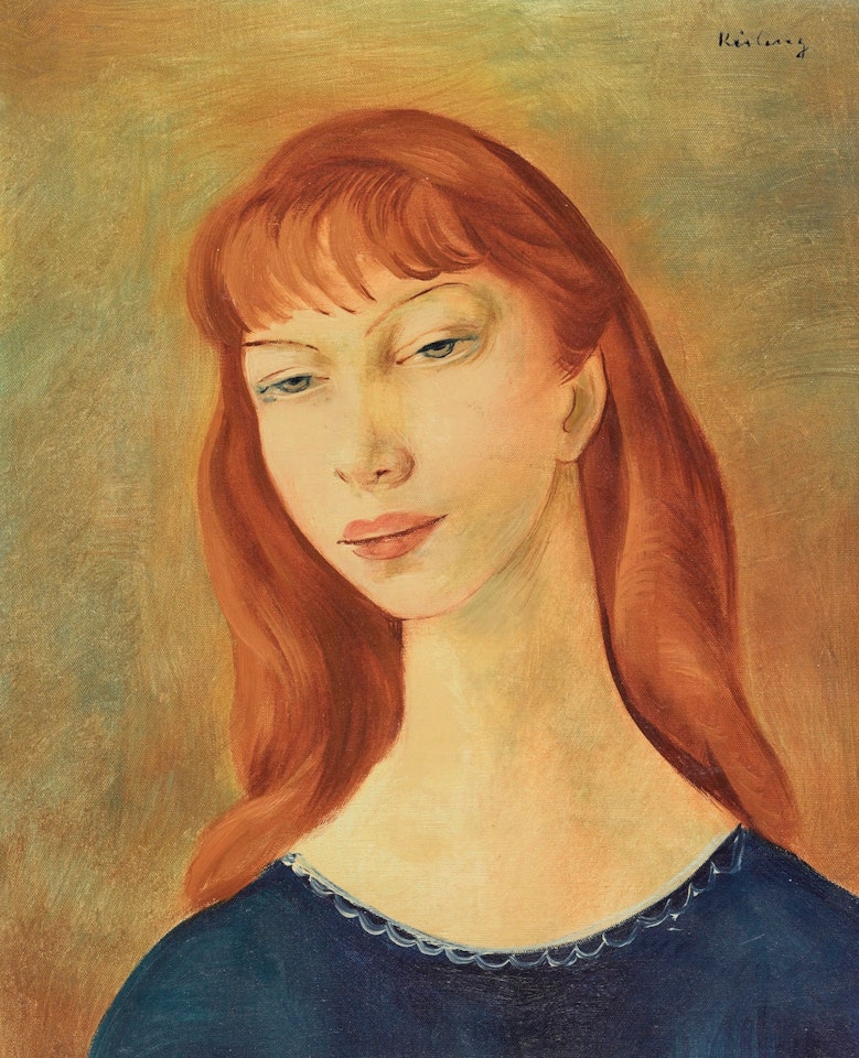 TÊTE DE FEMME by Moïse Kisling