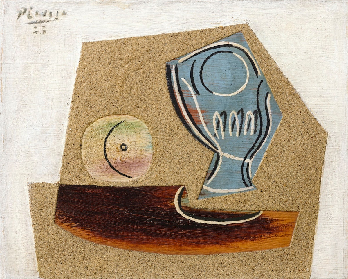 POMME ET VERRE by Pablo Picasso